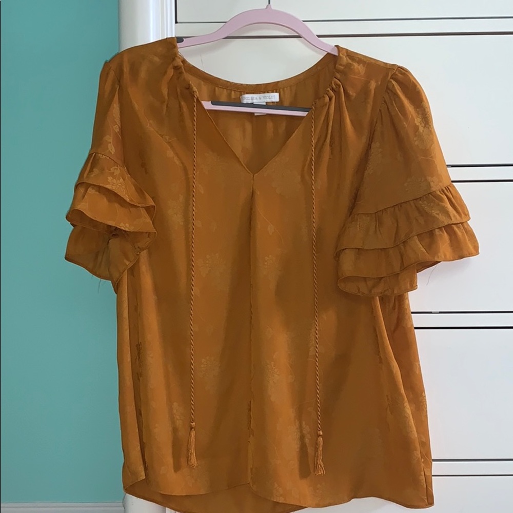 Chelsea & Violet ruffle blouse